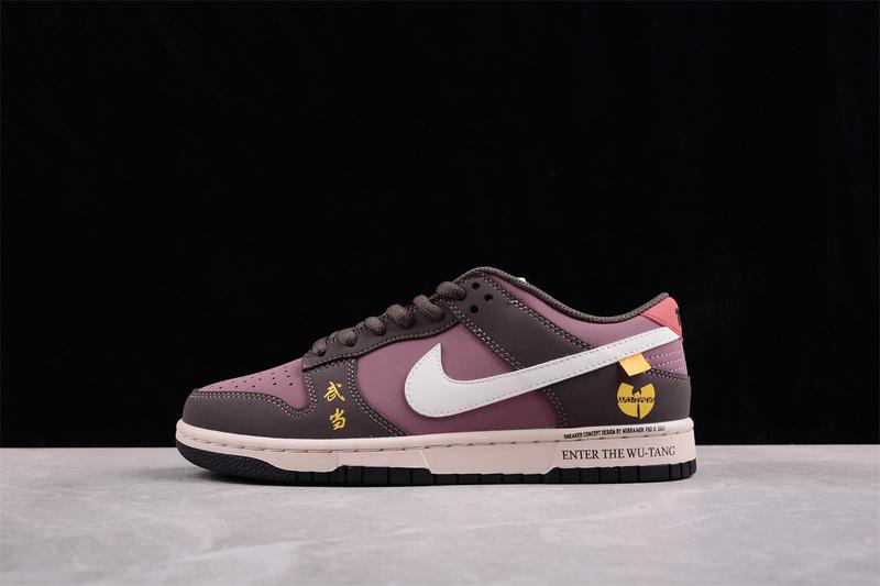 Wu-Tang Clan x Nike SB Dunk Low "Burgundy" фото № 2