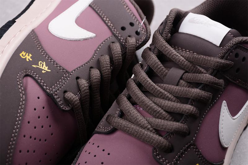 Wu-Tang Clan x Nike SB Dunk Low "Burgundy" фото № 5