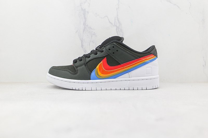 Polaroid X Nike SB Dunk Low "Black/Multicolor" фото № 2