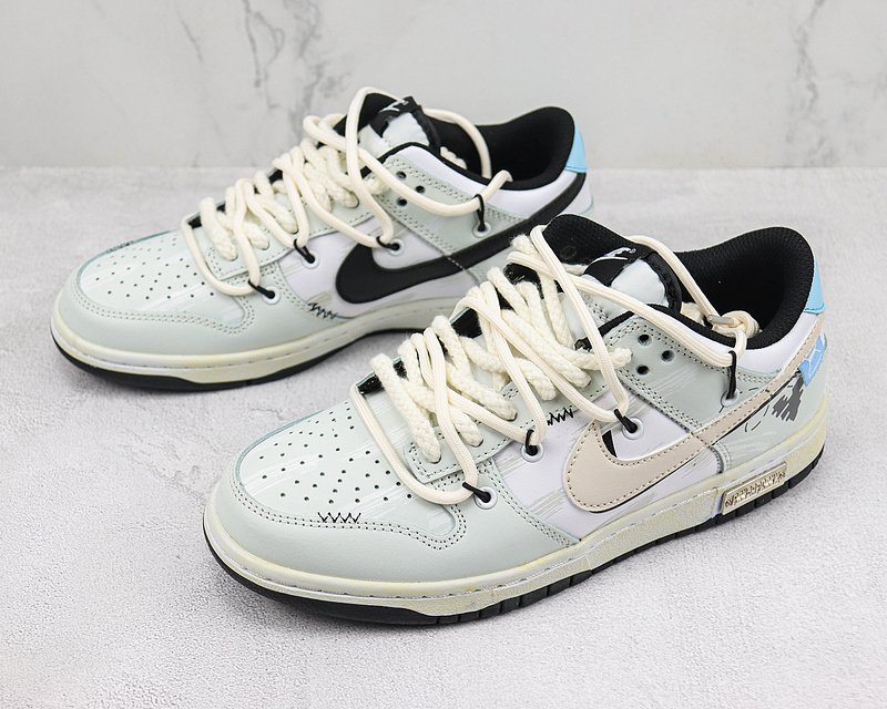 Nike Dunk Low "Grey/White" фото № 5