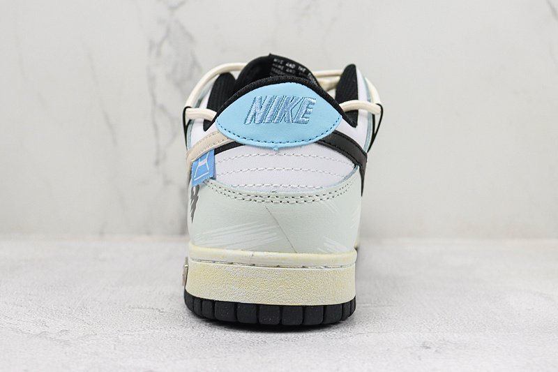 Nike Dunk Low "Grey/White" фото № 8