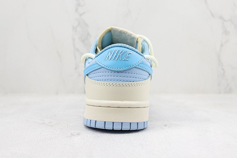 Nike SB Dunk Low "White/Blue" фото № 8