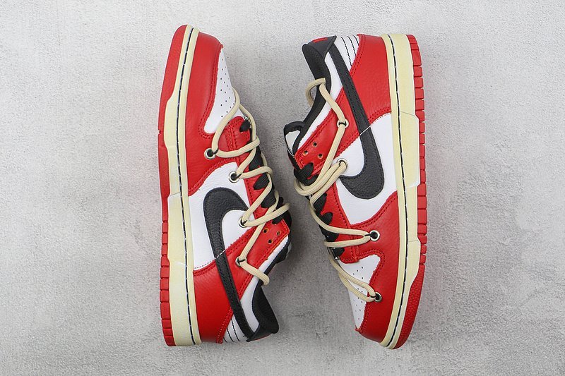 Nike Dunk Low Retro Chicago "Red/White/Black" фото № 7