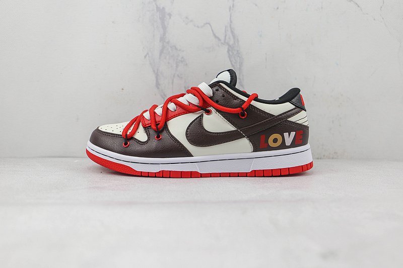 Nike SB Dunk Low Retro XD "Black/White/Red" фото № 2