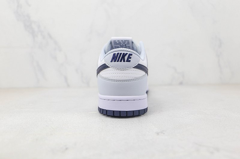 Nike Dunk Low 3D Swoosh "White/Blackened/Blue/Volt" фото № 8