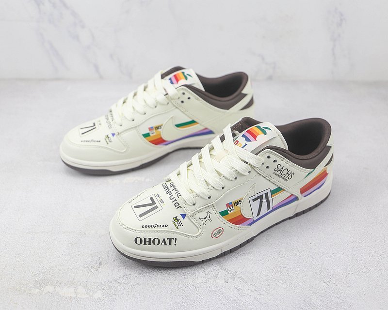 APPLE x PORSCHE x Nike Dunk Low "Graffiti" фото № 5