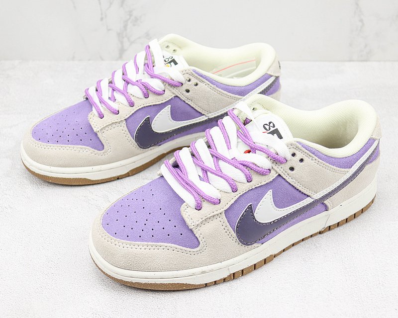 Nike Dunk Low Double Swoosh "Sail Violet" фото № 5