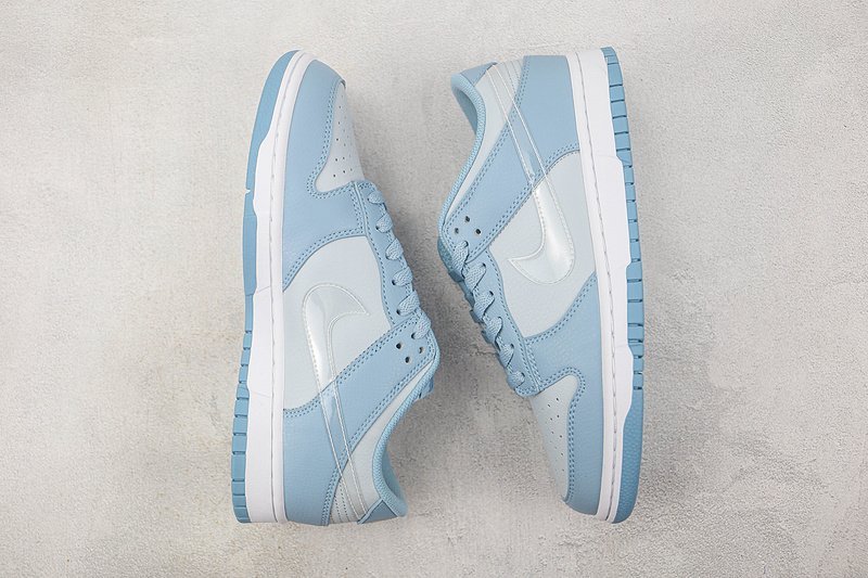 Nike Dunk Low GS "Clear Blue Swoosh" фото № 6