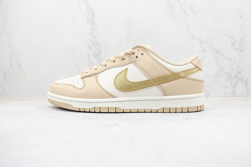 Nike Dunk Low "Phantom Metallic Gold" фото № 2