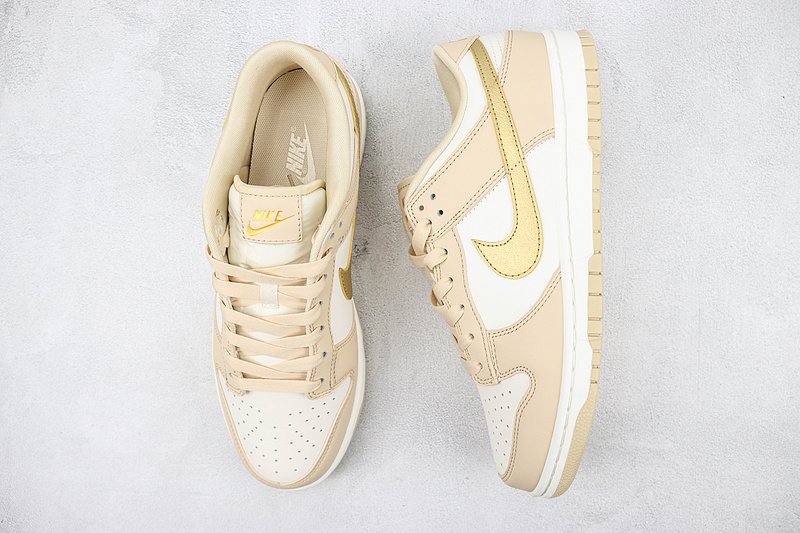 Nike Dunk Low "Phantom Metallic Gold" фото № 7