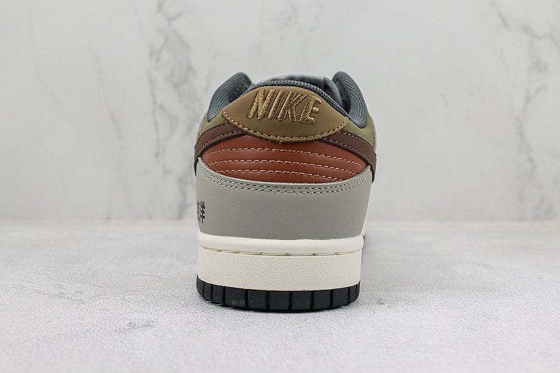 Otomo Katsuhiro x Nike SB Dunk Low "Grey/Brown/Green" фото № 8