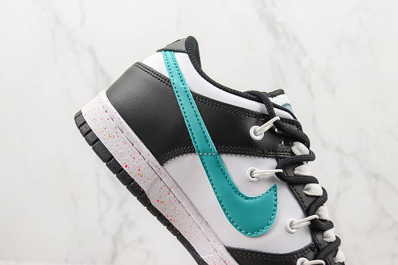 Nike Dunk Low Multi Swoosh "Blue/Black" фото № 4