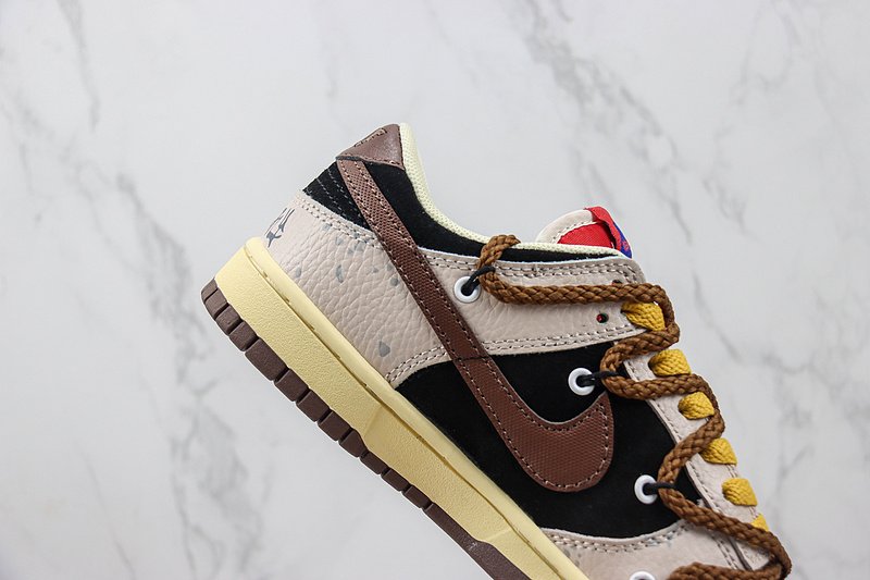 Nike Dunk Low "Brown/Cacao/Black" фото № 3