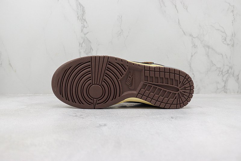 Nike Dunk Low "Brown/Cacao/Black" фото № 8