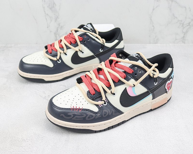 Nike Dunk Low Custom "Love" фото № 5