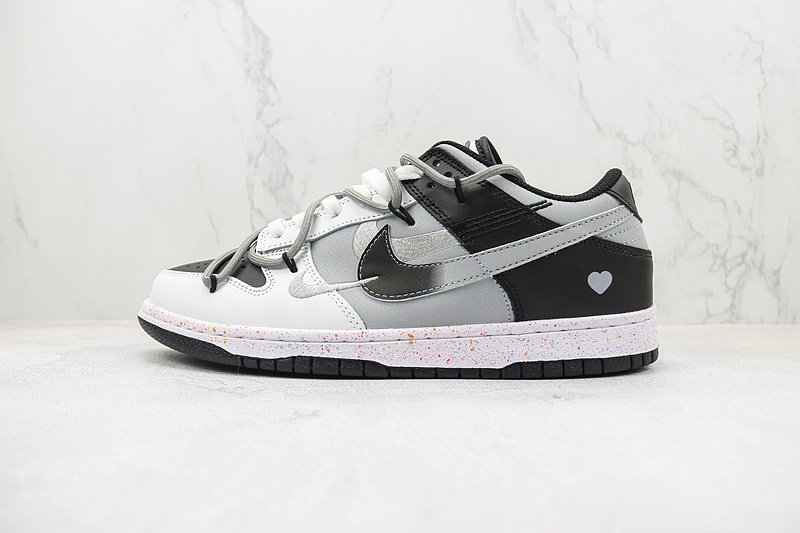 Nike Dunk Low Multi Swoosh «Triple color» фото № 2