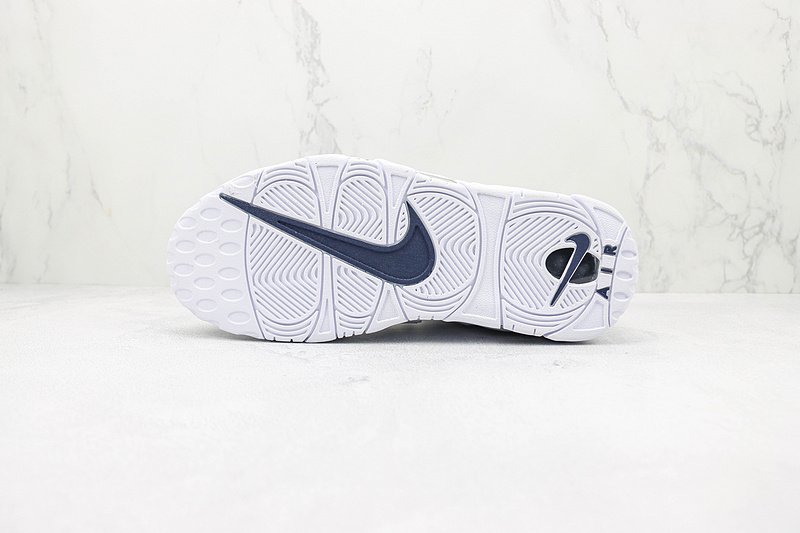 Nike Air More Uptempo "White Midnight/Navy" фото № 9