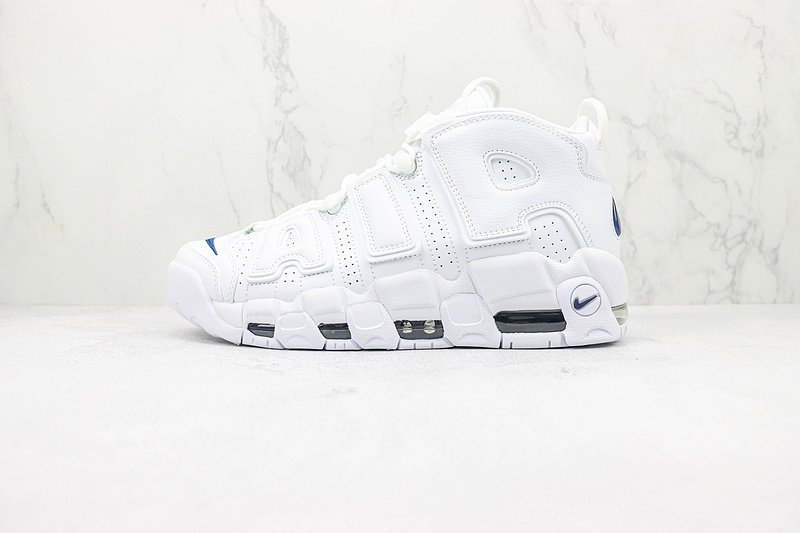 Nike Air More Uptempo "White Midnight/Navy" фото № 2