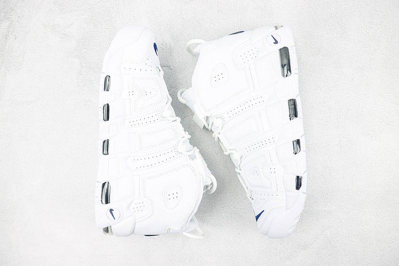 Nike Air More Uptempo "White Midnight/Navy" фото № 7
