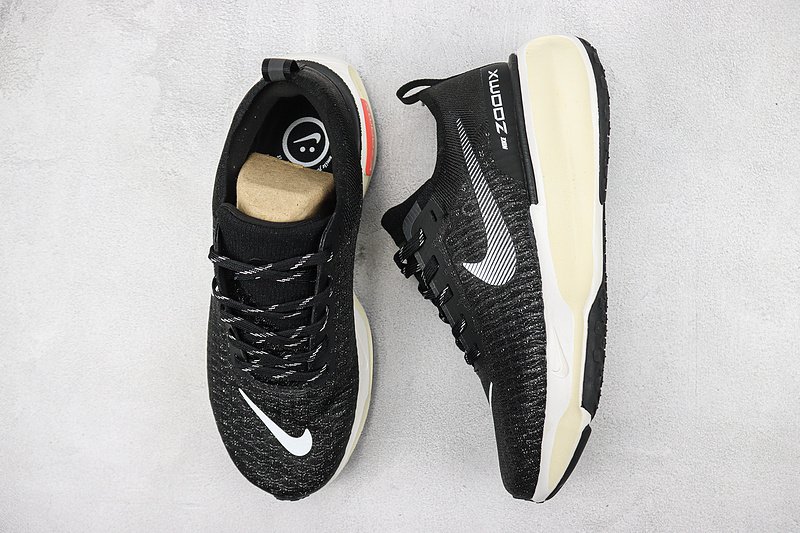 Nike ZoomX Invincible Run Flyknit 3 "Black White" фото № 6