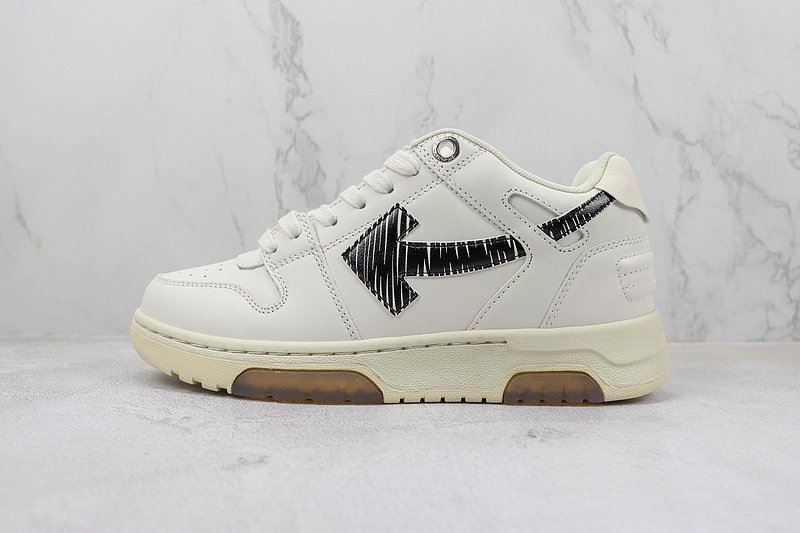 Off White Out Of Office "Cream/Black" фото № 2