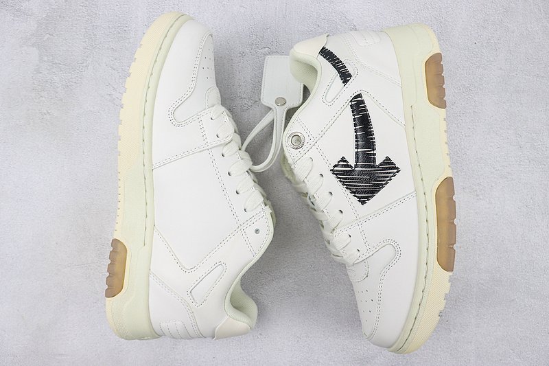 Off White Out Of Office "Cream/Black" фото № 6