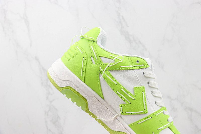 Off-White Out Of Office "Apple Green/White" фото № 3