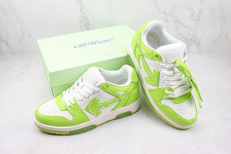 Off-White Out Of Office "Apple Green/White" фото № 5