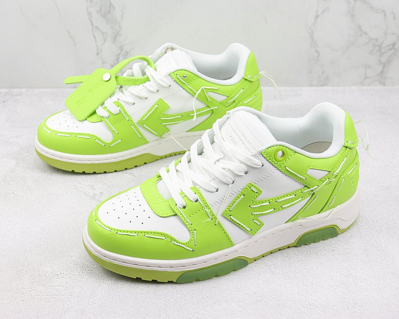 Off-White Out Of Office "Apple Green/White" фото № 6