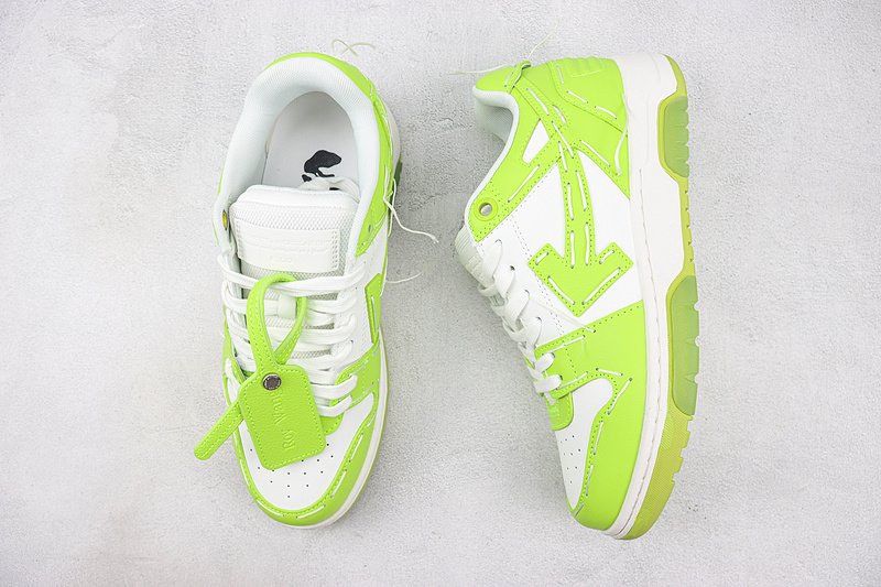 Off-White Out Of Office "Apple Green/White" фото № 7