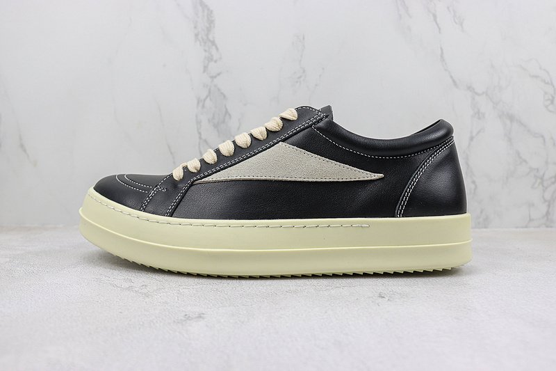 Rick Owens Vintage Low "Leather Strobe" фото № 2