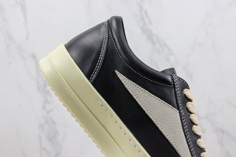 Rick Owens Vintage Low "Leather Strobe" фото № 3