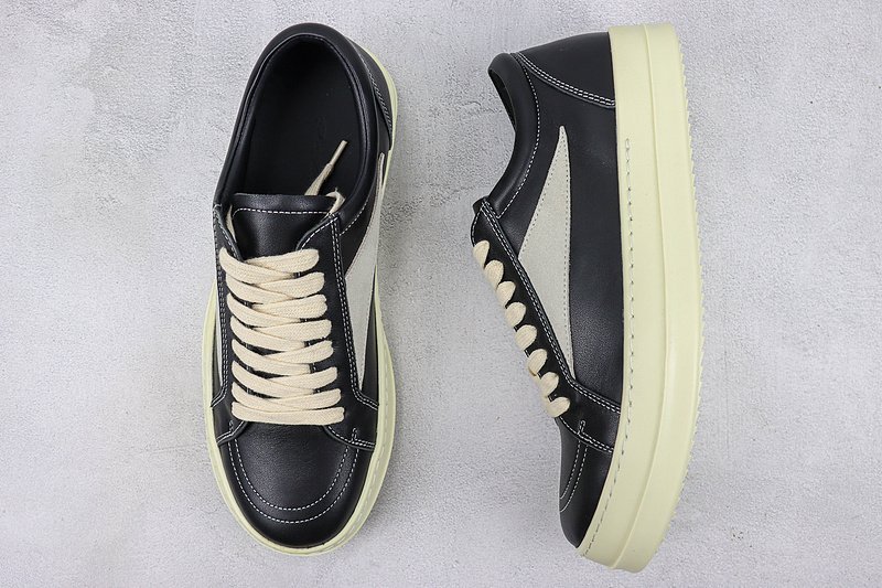 Rick Owens Vintage Low "Leather Strobe" фото № 7