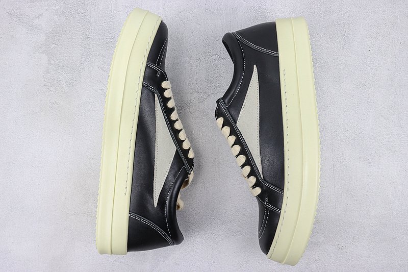 Rick Owens Vintage Low "Leather Strobe" фото № 6