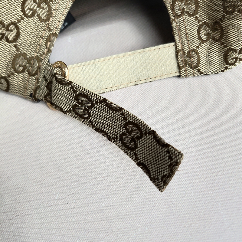 Кепка Gucci With Logo Patch "Brown" фото № 8