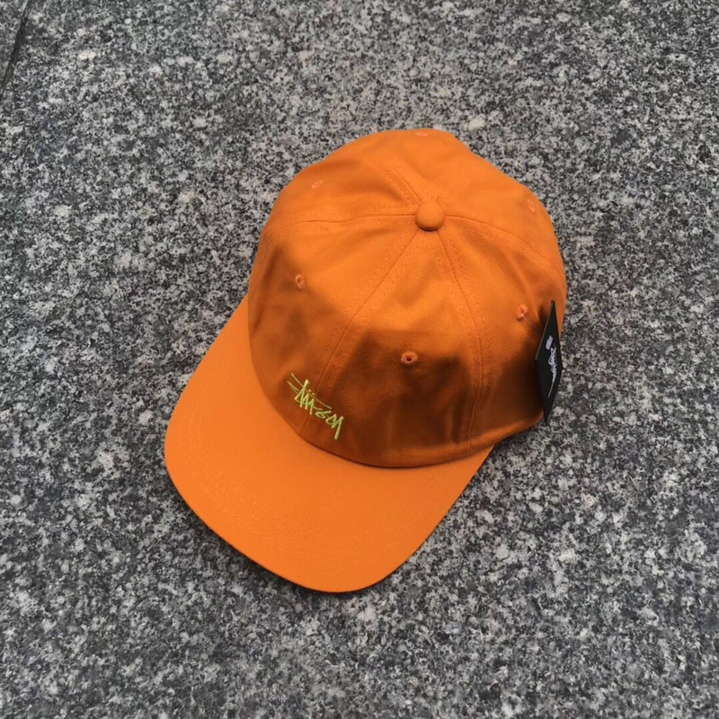 Кепка Stussy Logo Brand "Orange" фото № 2
