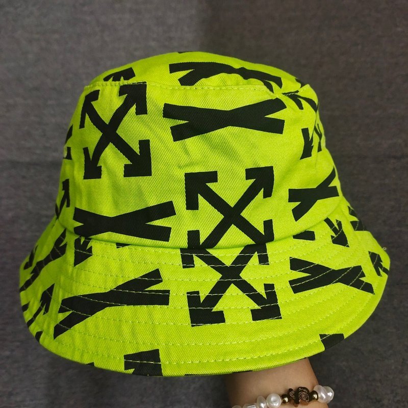 Панамка Off White Arrows "Green" фото № 2