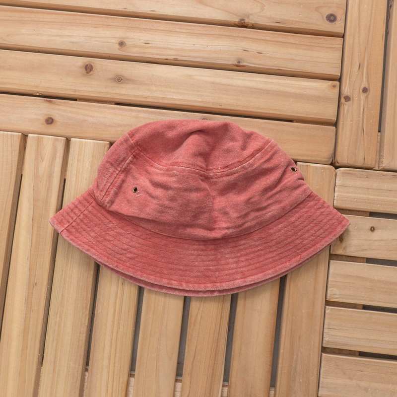 Панамка Patagonia Embroidered Lines And Small Logo "Red" фото № 2