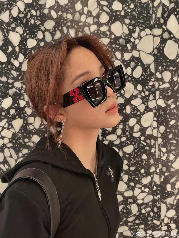 Солнцезащитные очки Chrome Hearts Wide Frame With Big Logo "Black/Red" фото № 6