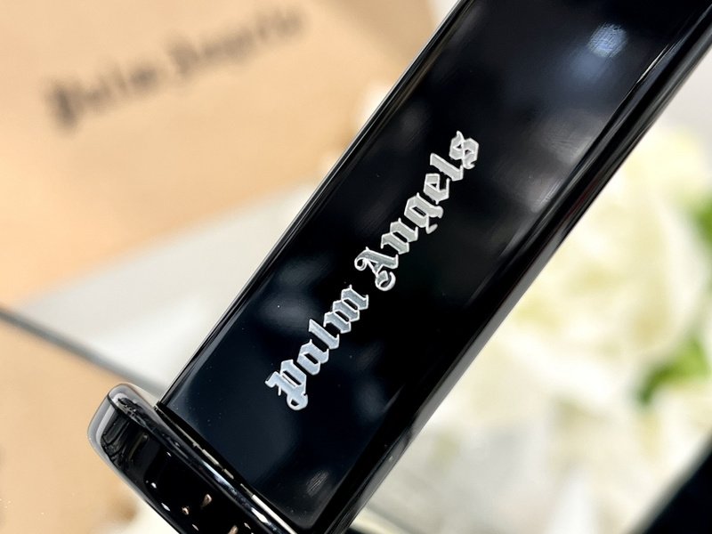 Солнцезащитные очки Palm Angels Wide Frame And Inscription "Black" фото № 3