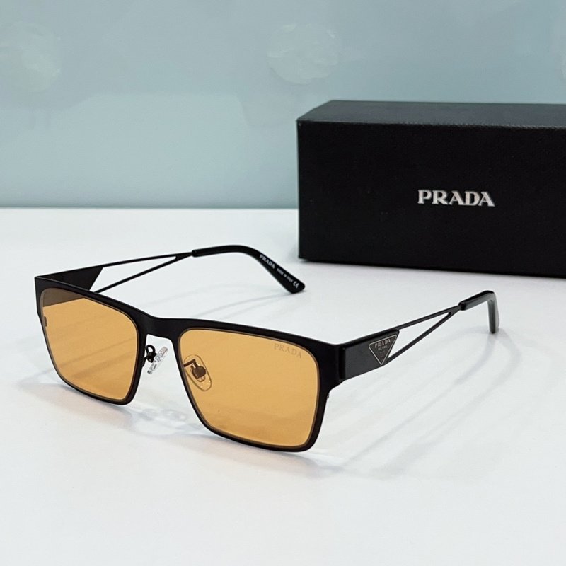 Оправа для очков Prada Frame With Hole "Black/Orange" фото № 2
