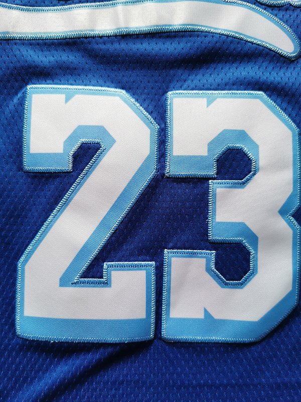 Баскетбольная Джерси Nike Los Angeles Lakers 19-20 №23 LeBron James "Blue" фото № 6