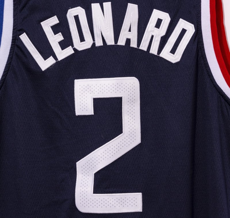 Баскетбольная Джерси Nike Los Angeles Clippers 20-21 №2 Kawhi Leonard "Black" фото № 2