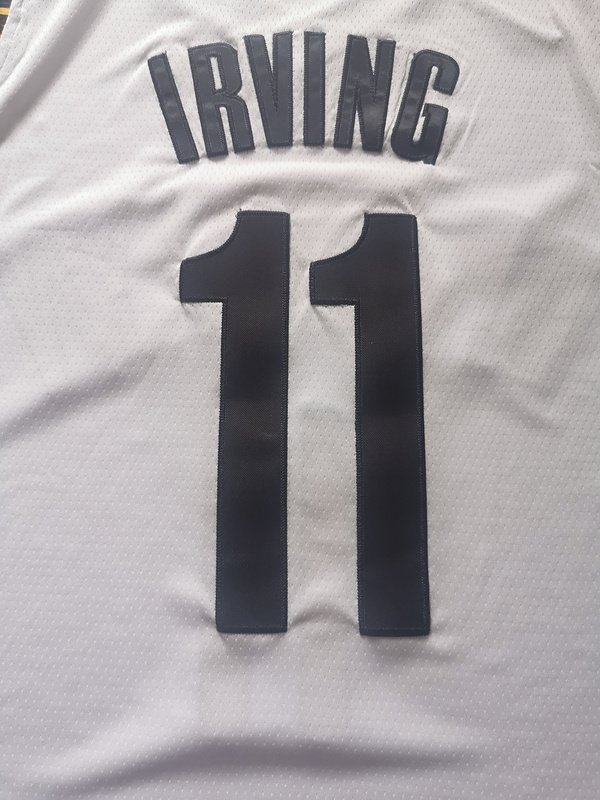 Баскетбольная Джерси Nike X NBA Brooklyn Nets 19-20 №11 Kyrie Irving "White" фото № 2