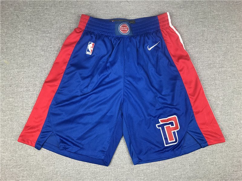 Баскетбольные Шорты Nike Detroit Pistons 19-20 "Blue" фото № 4