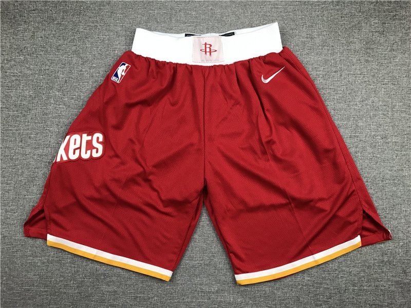 Баскетбольные Шорты Nike Houston Rockets 19-20 "Red" фото № 4