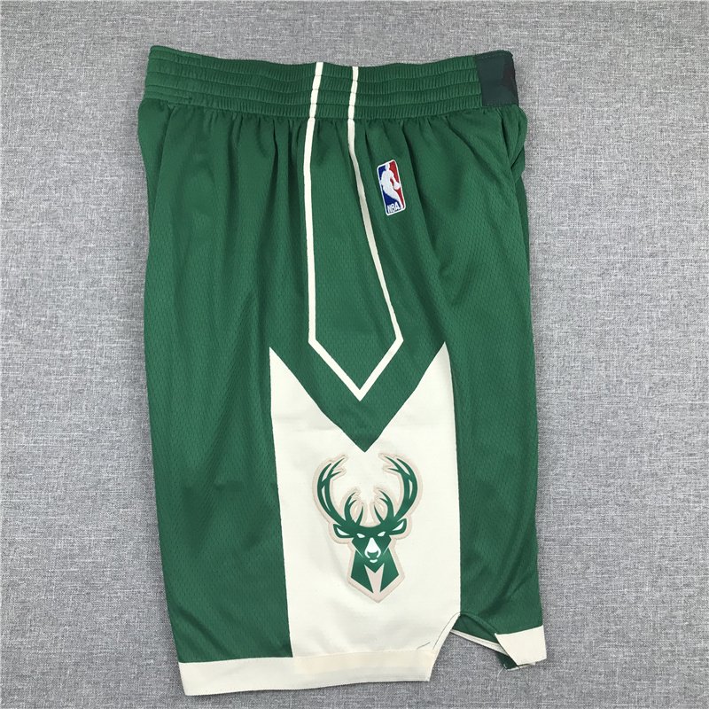 Баскетбольные Шорты Nike Milwaukee Bucks 19-20 "Green" фото № 2