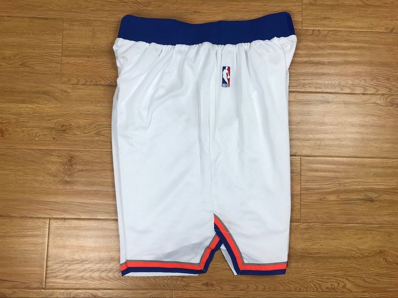 Баскетбольные Шорты Nike New York Knicks 17-18 "White" фото № 4