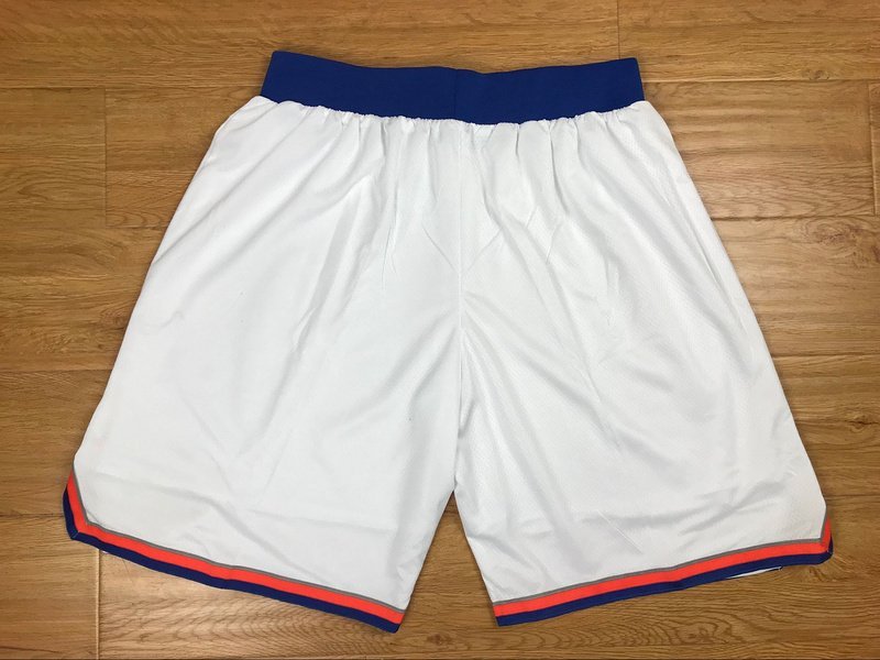 Баскетбольные Шорты Nike New York Knicks 17-18 "White" фото № 5