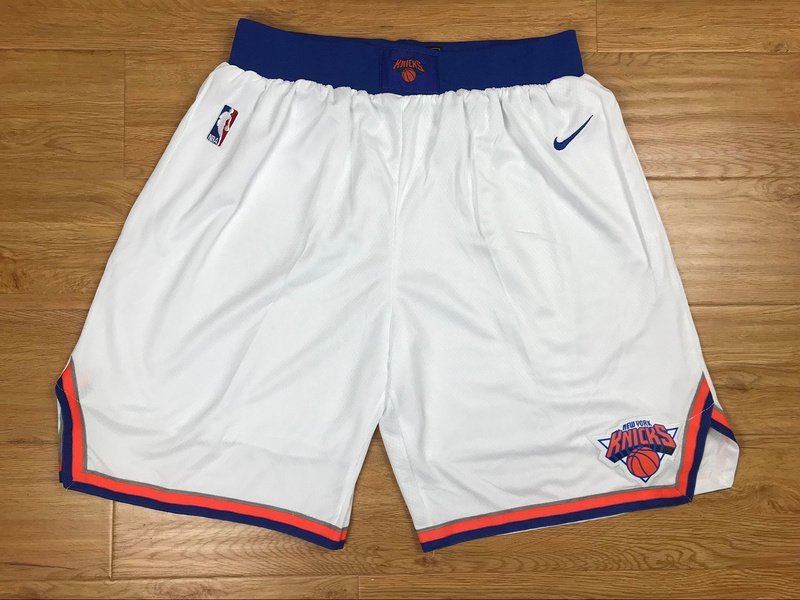 Баскетбольные Шорты Nike New York Knicks 17-18 "White" фото № 6